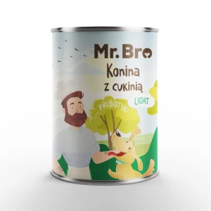 Mr. Bro - Konina z cukinią light 400g 