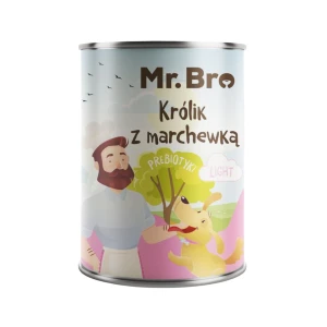 Mr. Bro - Królik z marchewką light 400g  