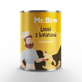 Mr. Bro - Łosoś z batatami 400g  